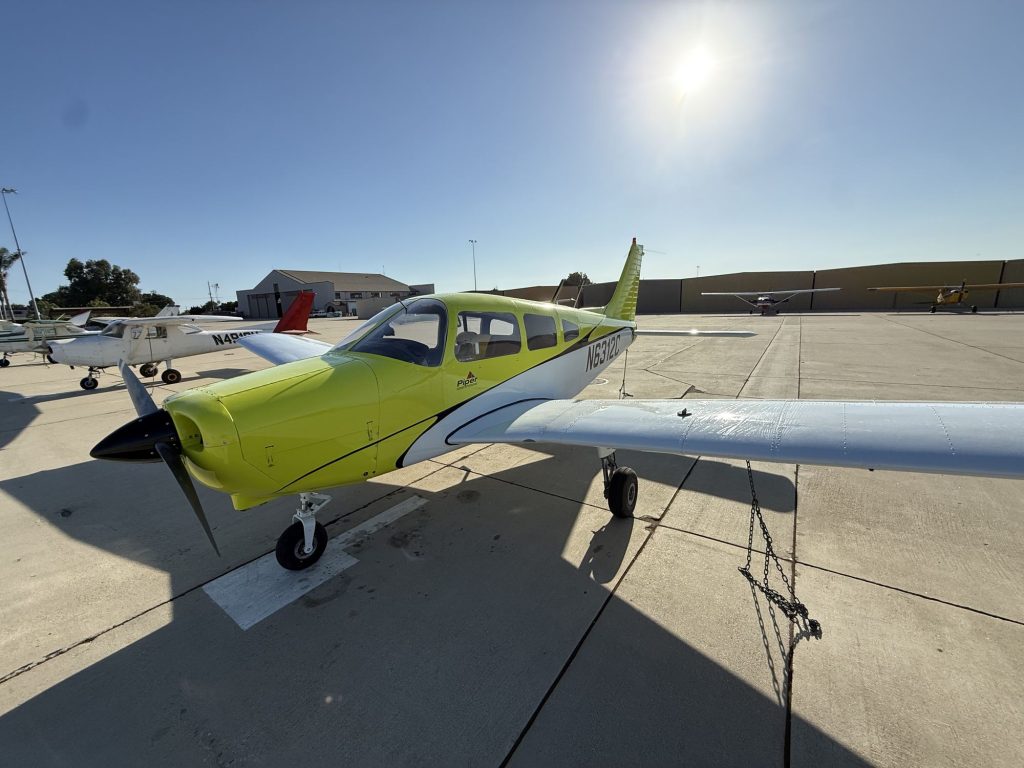 Flight School Van Nuys | Flight School | Essence Flight School | The Best Flight School Van Nuys 23 Piper Warrior Rental Airplane On The Essence Flight School Ramp At Van Nuys Airport